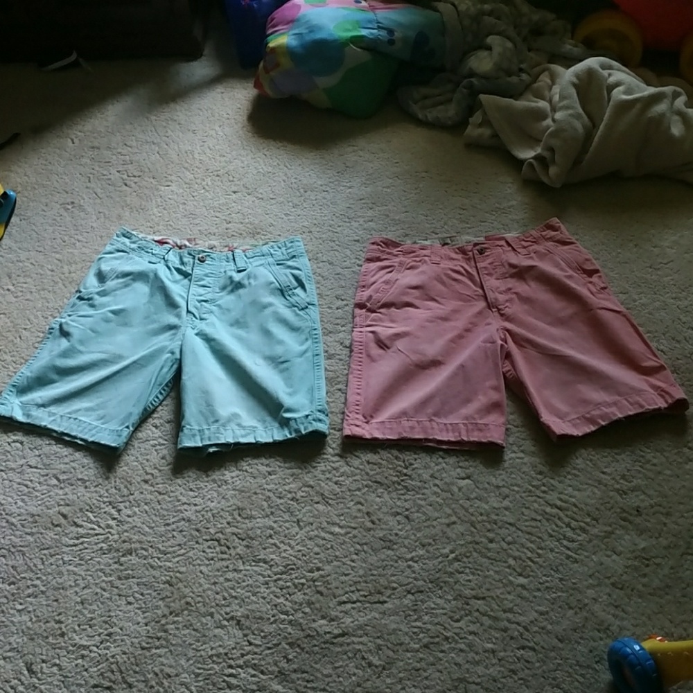 Two Pairs of Hollister shorts